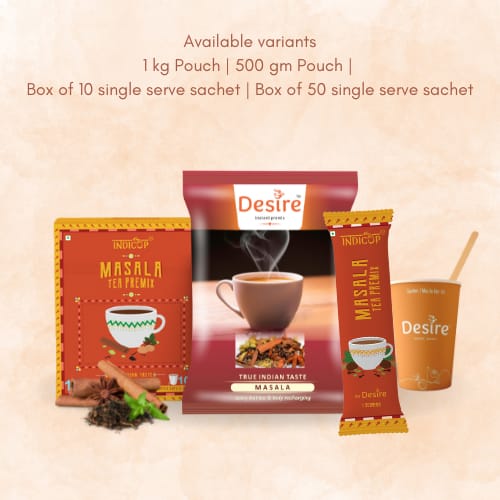 Desire Instant Tea Premix Masala Tea - Indian Masala Chai