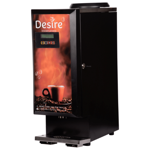 Desire Vending Machine for Tea & Coffee – 2 Lane Machine